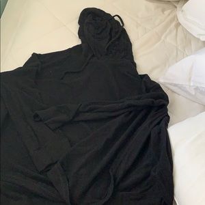 Soft Black hoodie